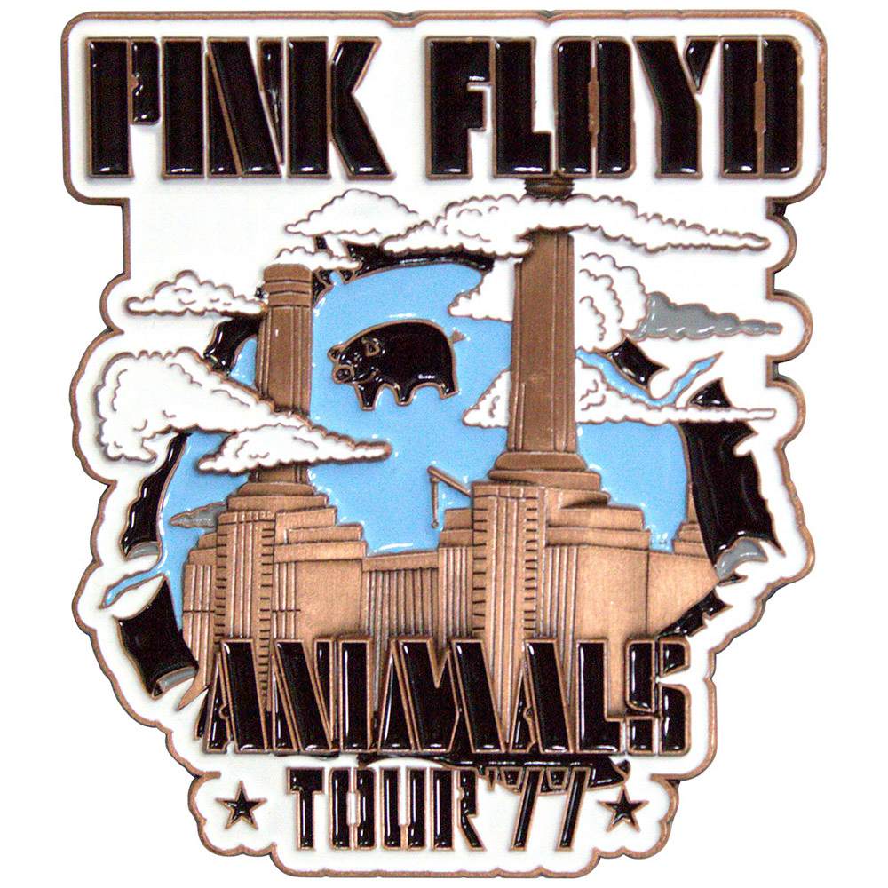 Pink Floyd - Animals Tour '77 Fridge magnet - Multicolours